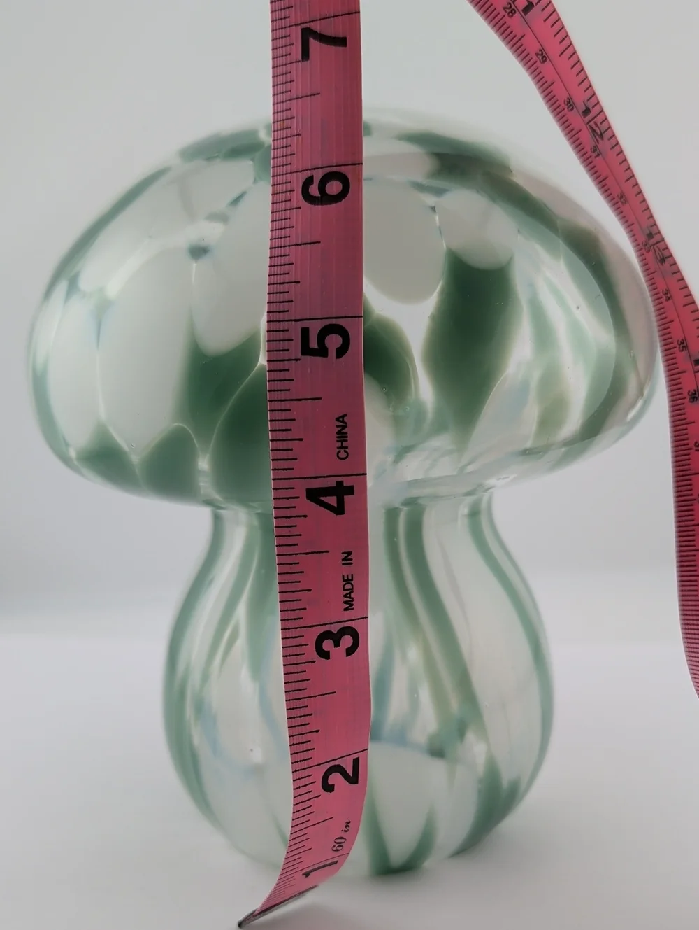 Fairy Light Toadstool Hand blown Glass